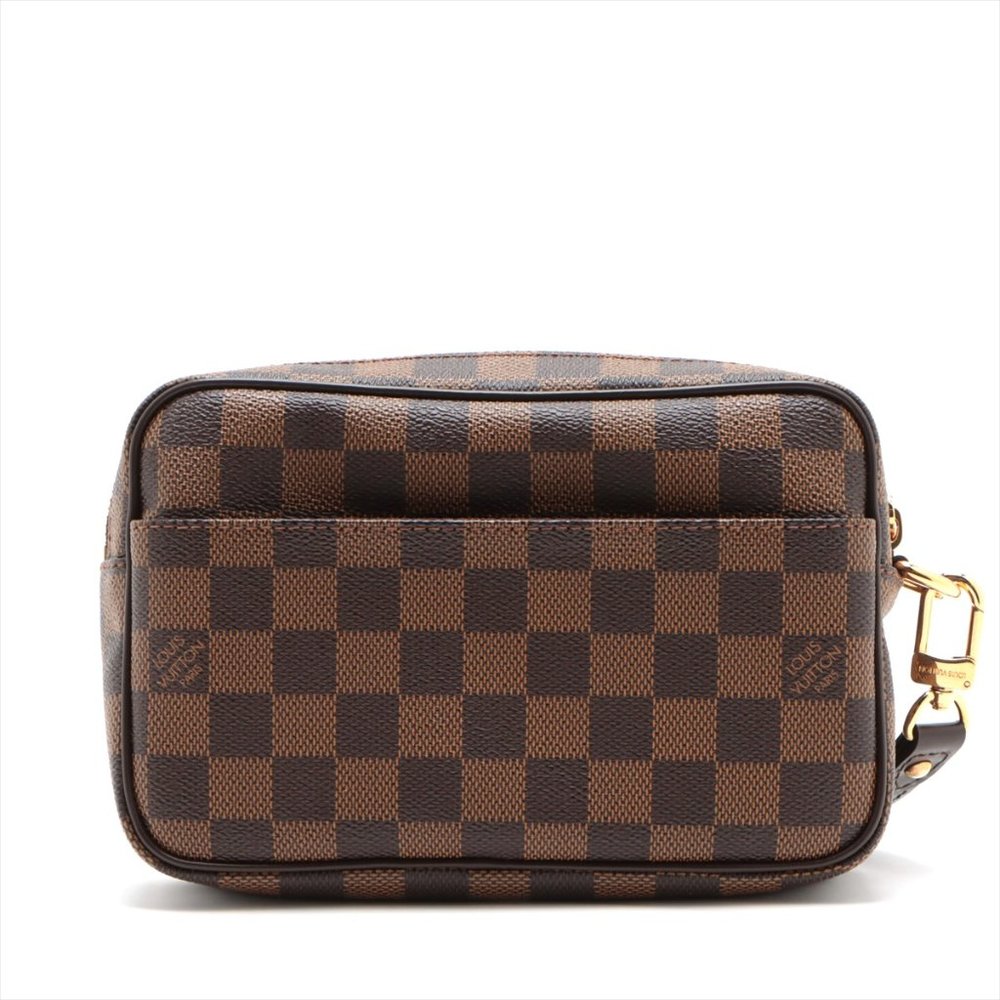 12697 - Louis Vuitton Damier Ebene Pochette Billets Macao